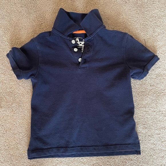 Arizona navy blue collared shirt size 5T - Picture 1 of 3